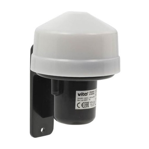 Sensore crepuscolare 2000w 10a - crepuscolare,