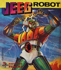 figurina ''Menù a Tendina'' Jeeg Robot 1979 Panini