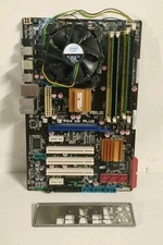 ASUS P5Q SE PLUS Motherboard Intel P45 Socket LGA 775 DDR2 - CPU dualCore E5200✅