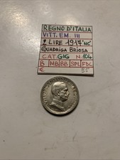 2 Lire 1917 Ag Vittorio