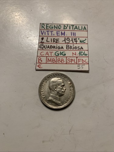 Lire 1917 vittorio - 1917, ag