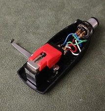 Headshell alluminio con testina Audio Technica CN2316R e puntina nuova