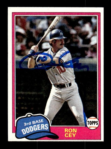 1981 topps 260 ron cey - 1981,
