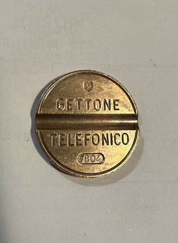 Gettone telefonico 7804 - gettone, con