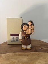Uomo con bimba nature presepe - uomo,