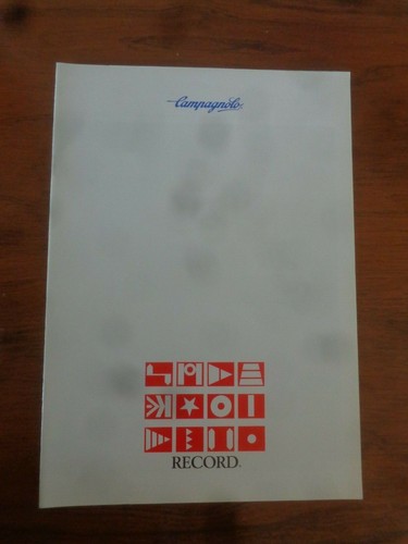 Catalogo campagnolo record - campagnolo,