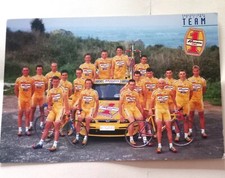 CARTOLINA CICLISMO TEAM MERCATONE 1 : MARCO PANTANI 10x15cm