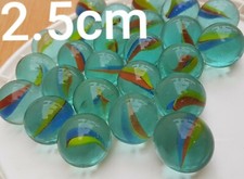 25 BIGLIONI BIGLIE DI VETRO da