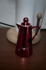 mini caffettiera 1 tazza senza marchio ceramica e alluminio funzionante  leggi