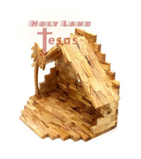 Presepe natalizio vuoto