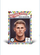 TOPPS LIVING SET UEFA EURO 2024 #30 MICKY VAN DE VEN NETHERLANDS