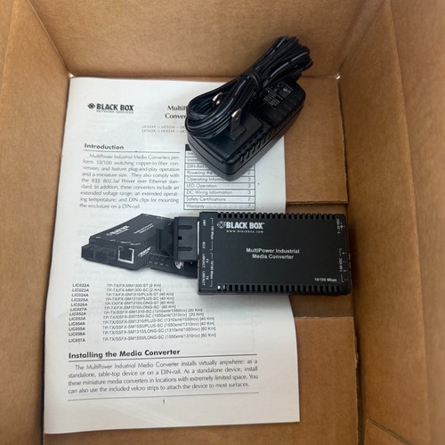 Black box lic025a - box, lic025a-r2