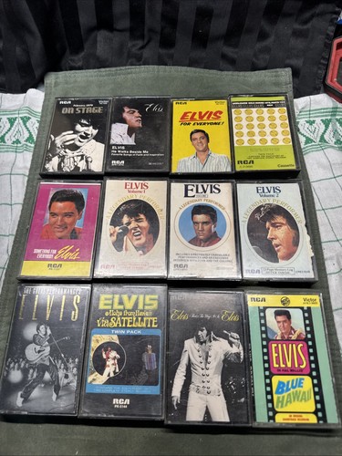 Elvis presley cassette tapes - elvis,