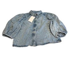 Zara Women’s Denim Blouse