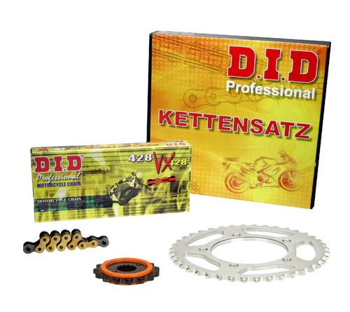 Kit catena yamaha 125 - catena, dt