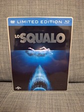 Blu Ray DVD Steelbook Lo squalo LIMITED EDITION Raro Italiano Fuori Catalogo 
