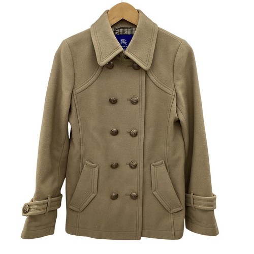 Cappotto donna burberry blue - cappotto,