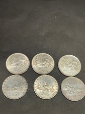 LOTTO DI 6 MONETE 500 LIRE