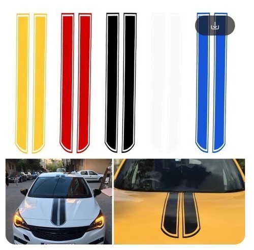 Strisce adesive cofano tuning - strisce,