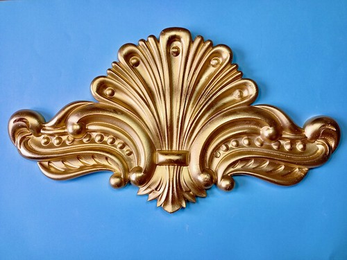 Ornamento gesso dorato - ornamento, in