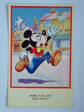 WALT DISNEY postcard Mickey Mouse TOPOLINO vecchia cartolina vintage 5529