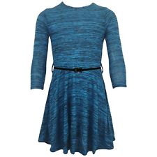 Abito Skater Teal Per Ragazze