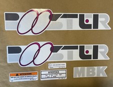 adesivi stickers mbk booster silky white e raspberry 