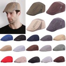 Summer Men Mesh Ivy Cap Beret