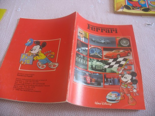 Album figurine ferrari non - figurine,