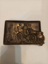 Antico posacenere in ottone