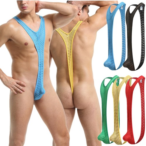 Body uomo righe trasparente - body,