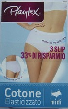 3 Slip modello Midi Playtex