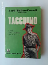 Lord Baden Powell - Taccuino