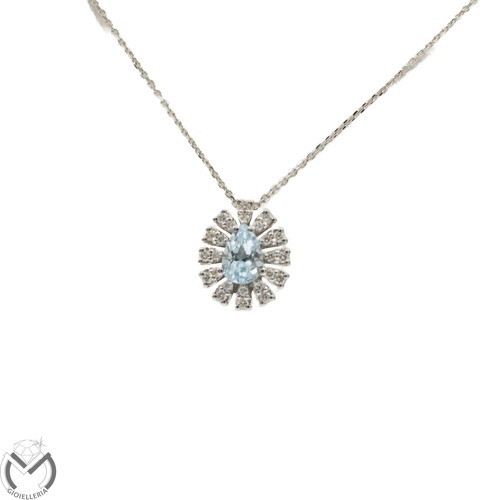 Collana oro bianco - 18, kt