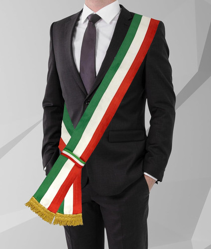 Fascia sindaco bandiera - fascia,