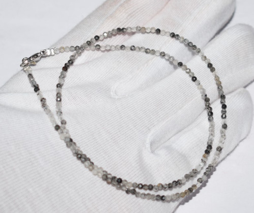 Collana gemma rutilo - collana, in
