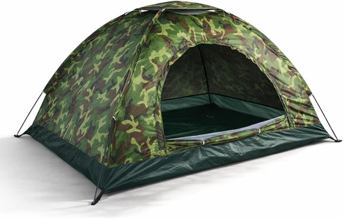 Tenda mimetica campeggio - mimetica,