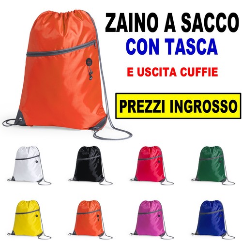 Zaino cerniera sacco - 10/20/50,