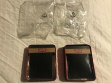 LEVIS "LOT OF 2" BLACK LEATHER