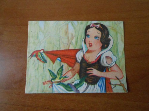 Figurina biancaneve sette - e, i