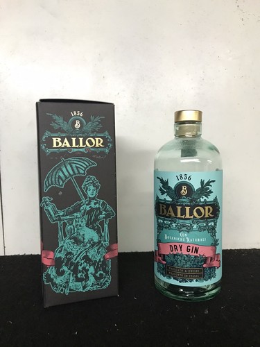 Bottiglia vuota gin ballor - vuota,