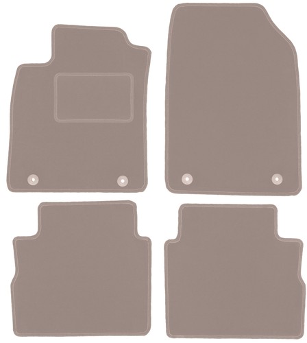 Tappetini velluto beige - in,