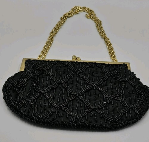 Pochette sera vintage nera - da,