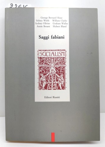 Saggi fabiani editori - fabiani, riuniti