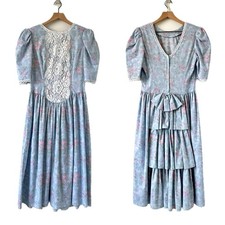 Abito midi vintage anni 80