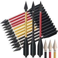 Bulloni da caccia in alluminio 6,7" mini pistola arco frecce punte metallo tiro con l'arco