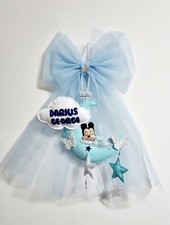 Fiocco nascita coccarda per