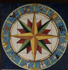 Pannello Decorato A Mano 80x80