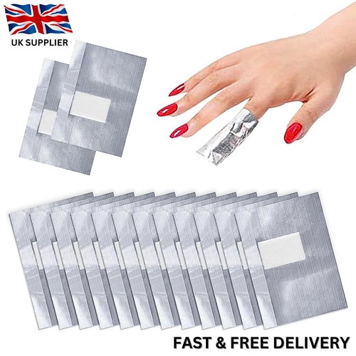 100 nail foil gel - foil,
