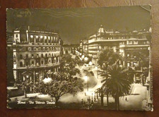 Cartolina Roma Via Vittorio Veneto Viaggiata nel 1956
